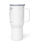 Bull Dog Travel mug with a handle