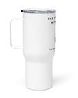 Bull Dog Travel mug with a handle